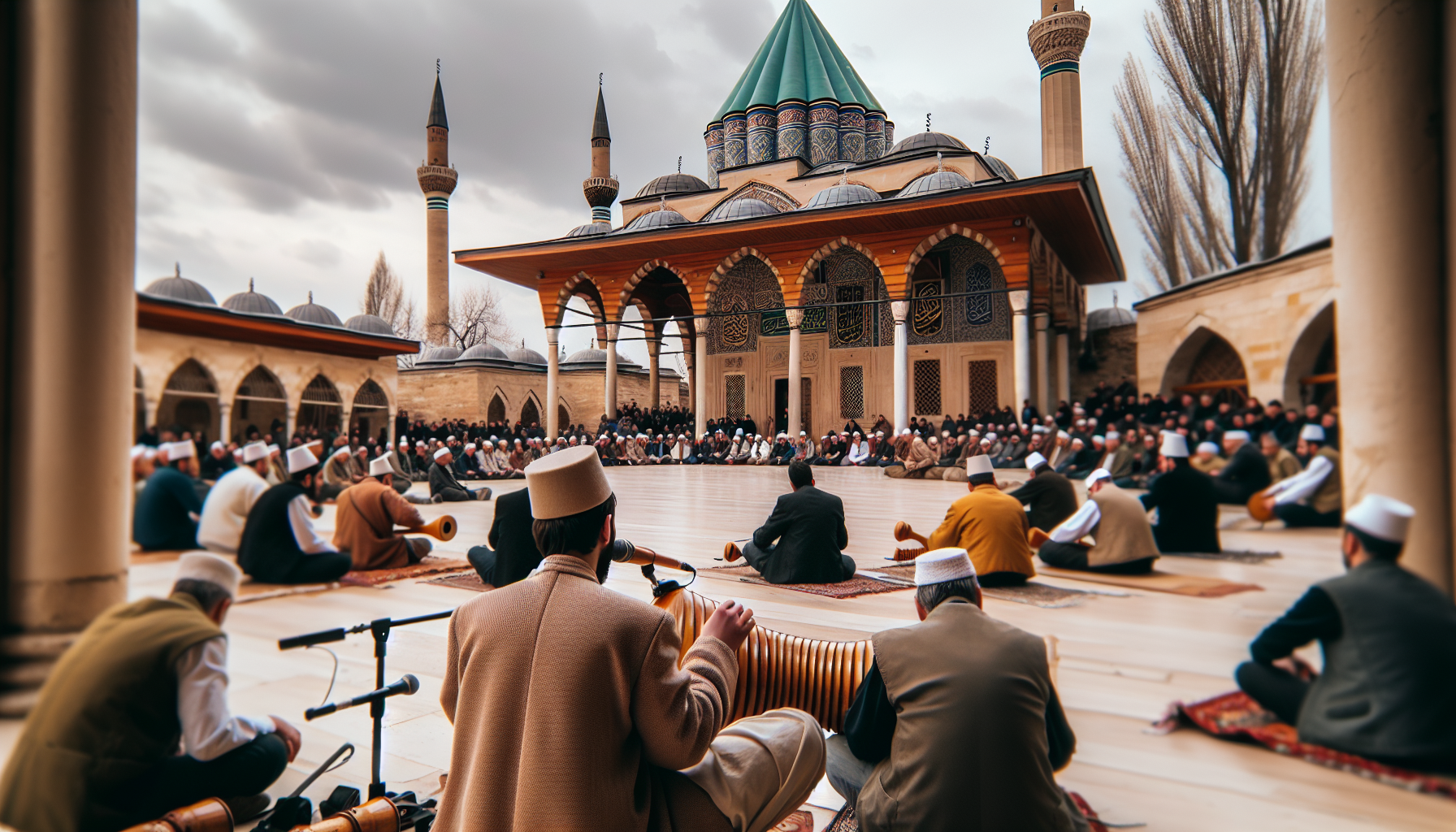 Mevlana Türbesi'nde Ney Sesi ve Zikir Müziği