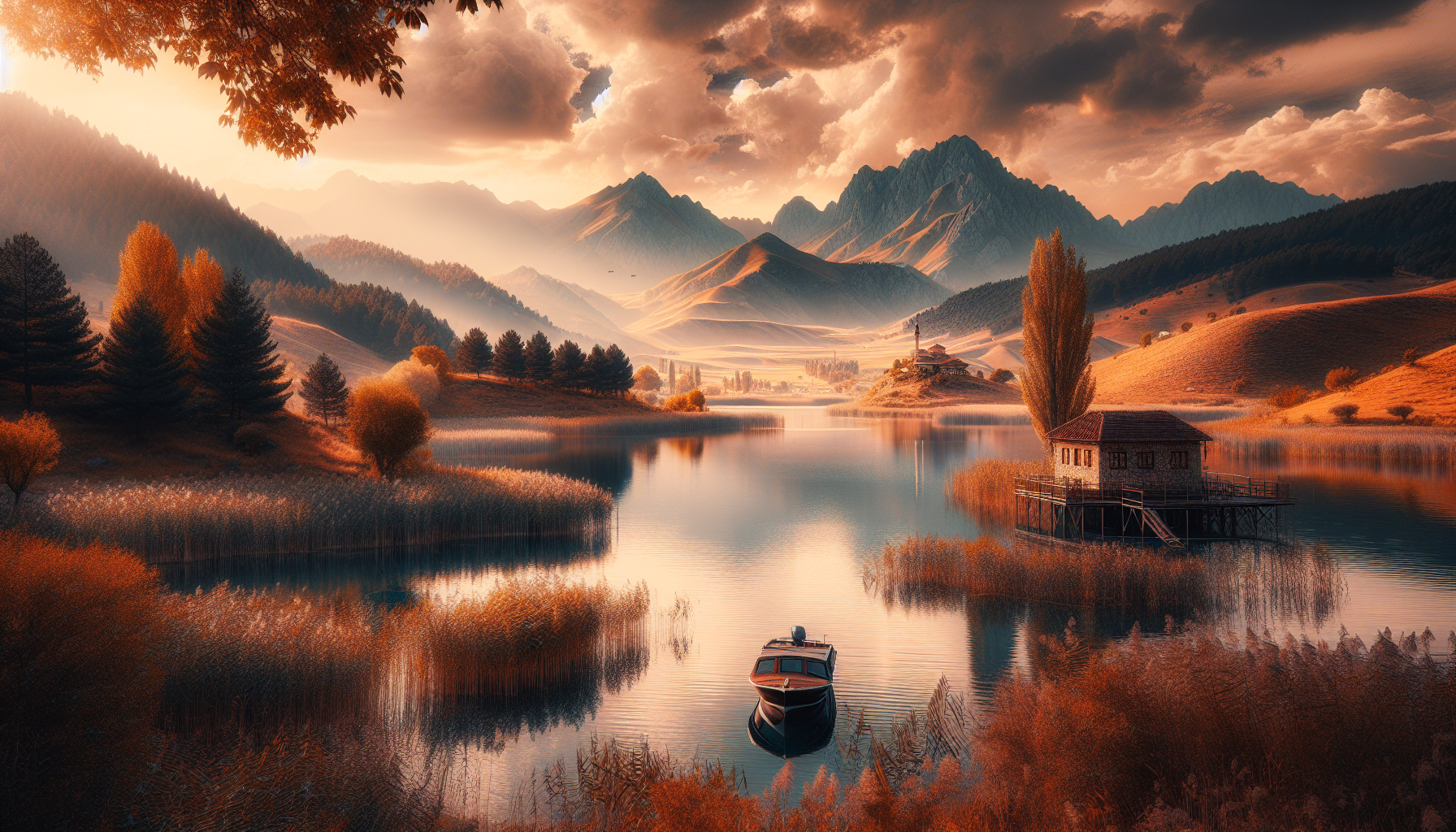 Deştiğin Göleti'nin Sakinliği