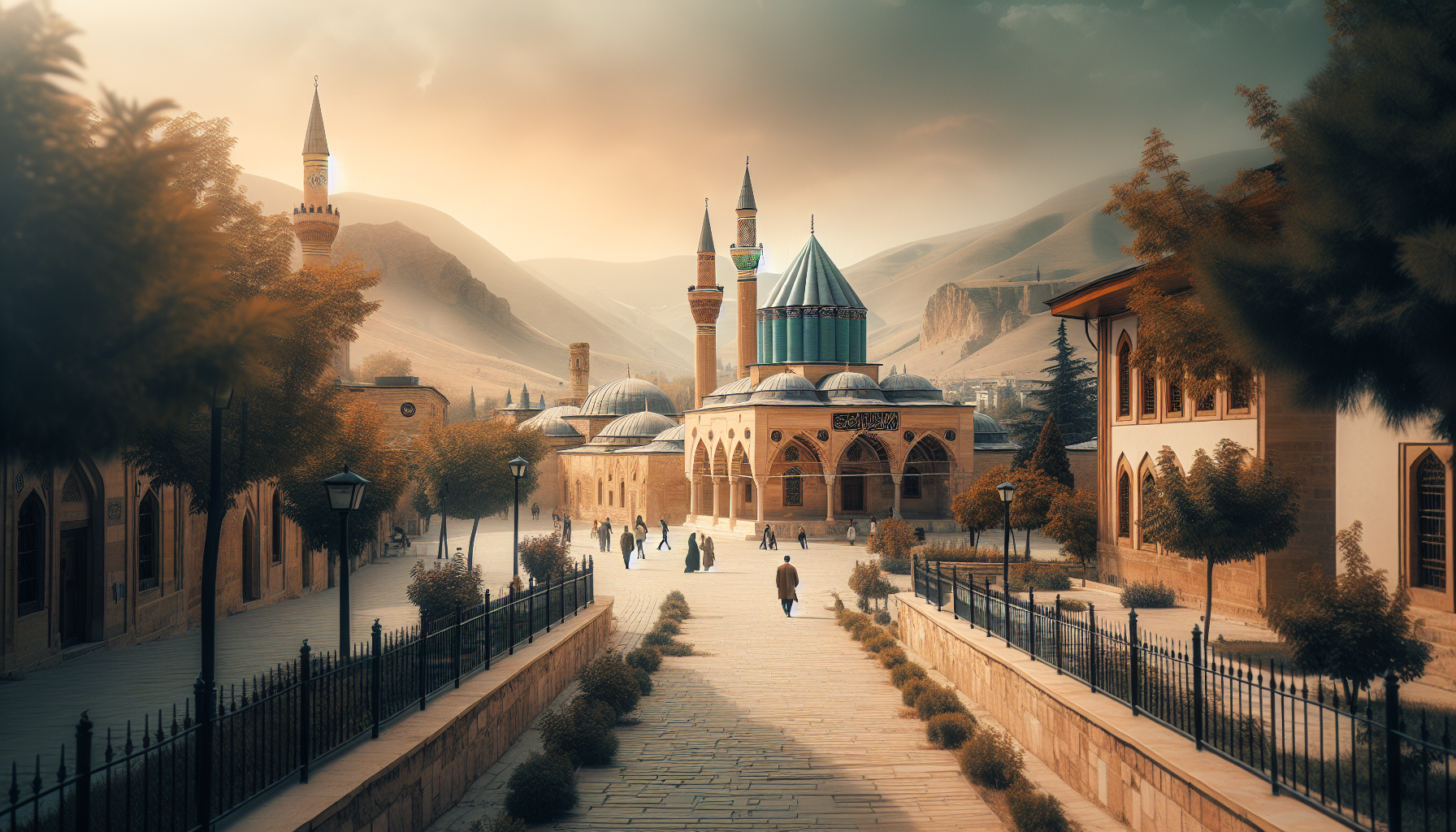 Mevlana Müzesi'nden Karatay Medresesi'ne Yürüyüş Rotası