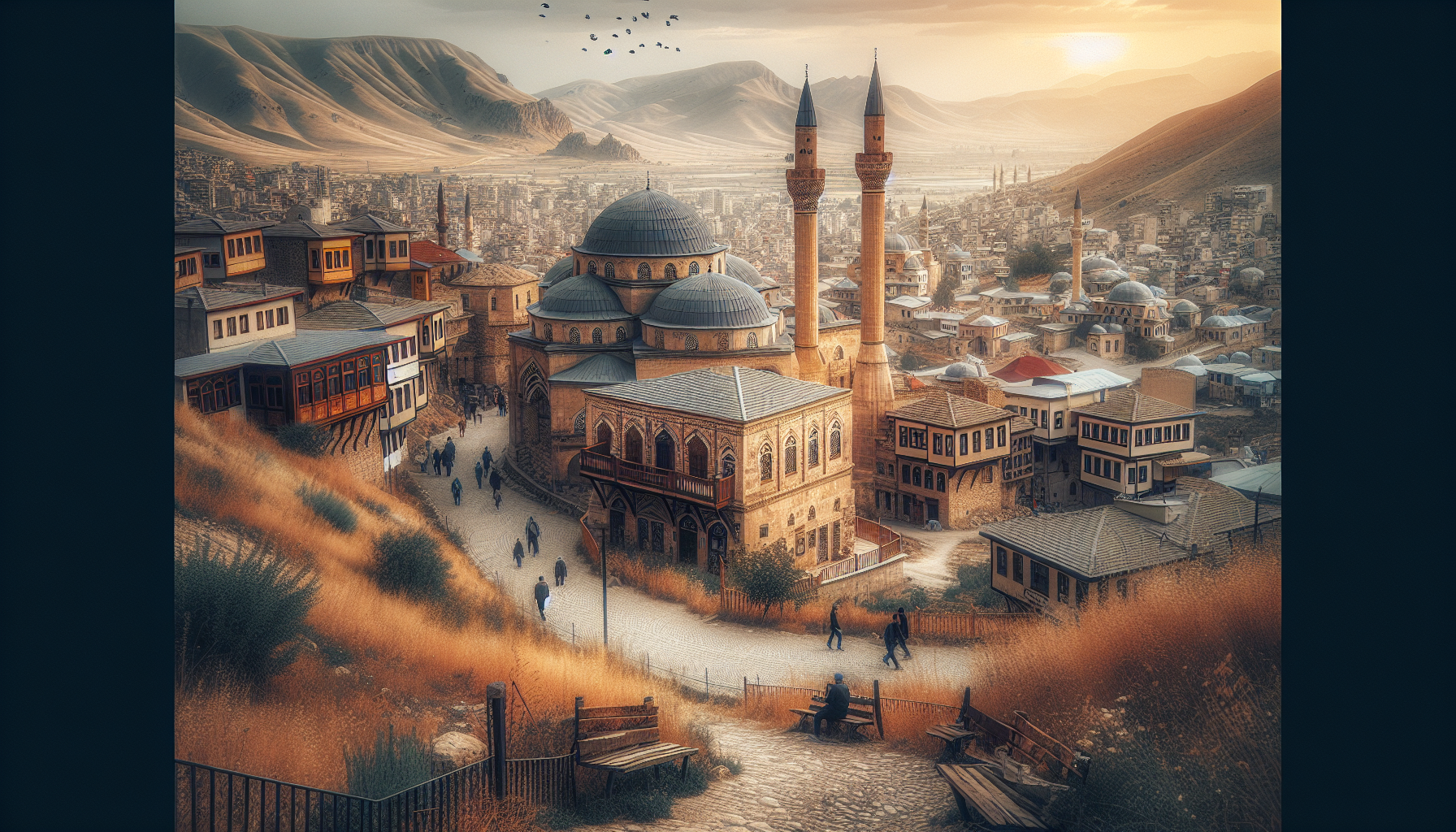Tarihi Camiler Yürüyüş Rotası